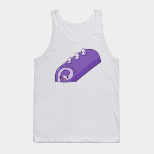 Kawaii Ube Roll Cake Purple Yam Filipino Food Tank Top